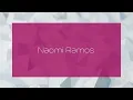 Naomi Ramos - appearance