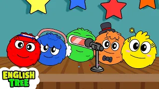 The Colors Song | Color Fuzzies Sing-Along | English Tree