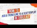 How to Add an Average Reference Line to a Scatterplot in Tableau