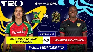 Full Highlights | Guyana Amazon Warriors Women and Jamaica Empress Women | WCPL26