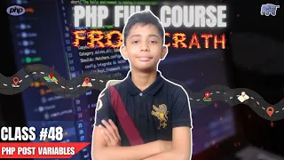 PHP Post Variable PHP Full Course From Scratch PHP Tutorial