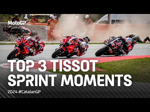 Download MP3 Top 3 Tissot Sprint Moments 🤯 | 2024 #CatalanGP