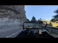 Street legal symphony 7500 RPM at Col du Granier Chartreuse Pure Sound POV by Golden Caterham