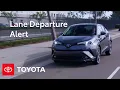 Toyota Safety Sense Lane Departure Alert LDA Settings and Controls Toyota