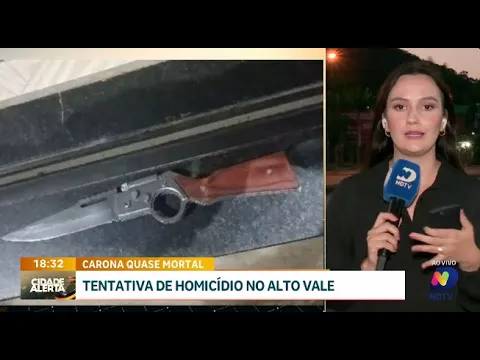Violência em Presidente Nereu: homem é alvo de tentativa de homicídio após carona