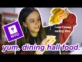 COLLEGE DINING HALL MUKBANG RANKING ALL THE NYU DINING HALLS