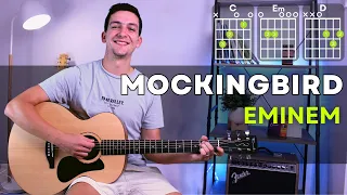 Download How to play Mockingbird (Eminem) | EASY Guitar Lesson with Chords MP3