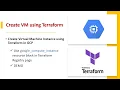 Create Virtual Machine VM Instance using Terraform in GCP