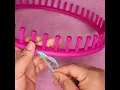 How To LOOM KNITTING Beginner s Friendly