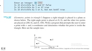 Introduction To Java Programming Exercise 3 27a
