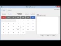 Java Swing Calendar Memo Calendar v1 0