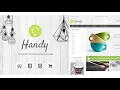 Handy - Handmade Shop WordPress WooCommerce Theme Themeforest Website Templates and Themes