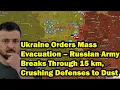 Download Lagu Ukraine Orders Mass Evacuation – Russian Army Breaks Through 15 km, Crushing Defenses to Dust