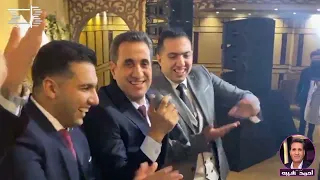 لحظة دخول العالمى أحمد شيبه بقيادة الموسيقار عماد بسيونى و مارد العروض أفراح الاسماعيلية 