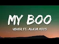 Download Lagu Usher - My Boo (Lyrics) ft. Alicia Keys