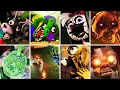 FNAF Security Breach Vs Ruin DLC - All Animatronics Destroyed By Gregory And Cassie