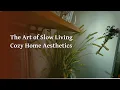The Art of Slow Living Quiet Home Routines Tea Corner Makeover Mindful Mending 4K