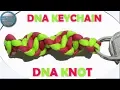 How to Make Paracord DNA Keychain or Key fob DIY Paracord Tutorial DNA knot Fast Easy