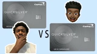 Rewards Card comparison CapitalOne Quicksilver vs Quicksilver One Which one should you pick