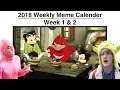 Weekly Meme Calendar - Memes of the Week 1 2
