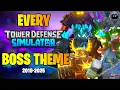 Every TDS Boss Theme! [ROBLOX Tower Defense Simulator]
