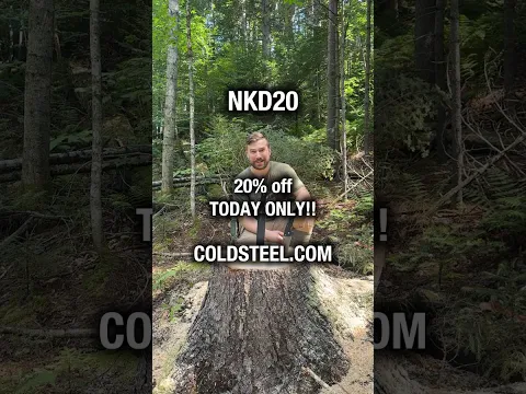 It's National Knife Day!! Use code NKD20 @ coldsteel.com for 20% off!!  #coldsteelknives