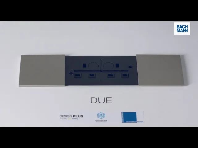 Модул за DUE с 2х Шуко, цвят Черен, Bachmann, BACHMANN, B929.010