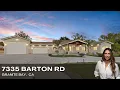 Luxury Granite Bay Estate 7335 Barton Rd Dual Gates Chef s Kitchen RV Garage