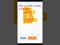How to Make a Timer in Scratch