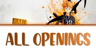 haikyuu opening theme 1 7 with lyrics kan rom eng 