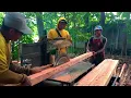 Lagu Tetap semangat!! Merajang kayu mahoni serkel rakitan 