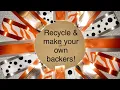 DIY HOW TO MAKE YOUR OWN HOMECOMING MUM BACKERS