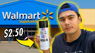 Does WALMART Spray Paint Hold Up For Graffiti