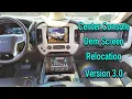2014 Center Console Oem Screen Relocation