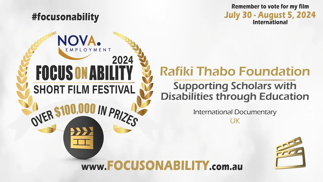 Supporting Scholars with Disabilities through Education (2024) — film still