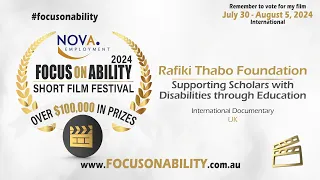 Supporting Scholars with Disabilities through Education film thumbnail
