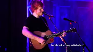 ed sheeran wake me up live from the artists den 