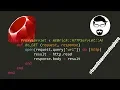 Ruby execute command using URL in open function
