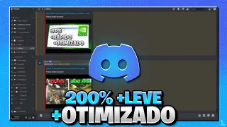 COMO DEIXAR O SEU DISCORD 200% MAIS LEVE E OTIMIZADO! - 2024