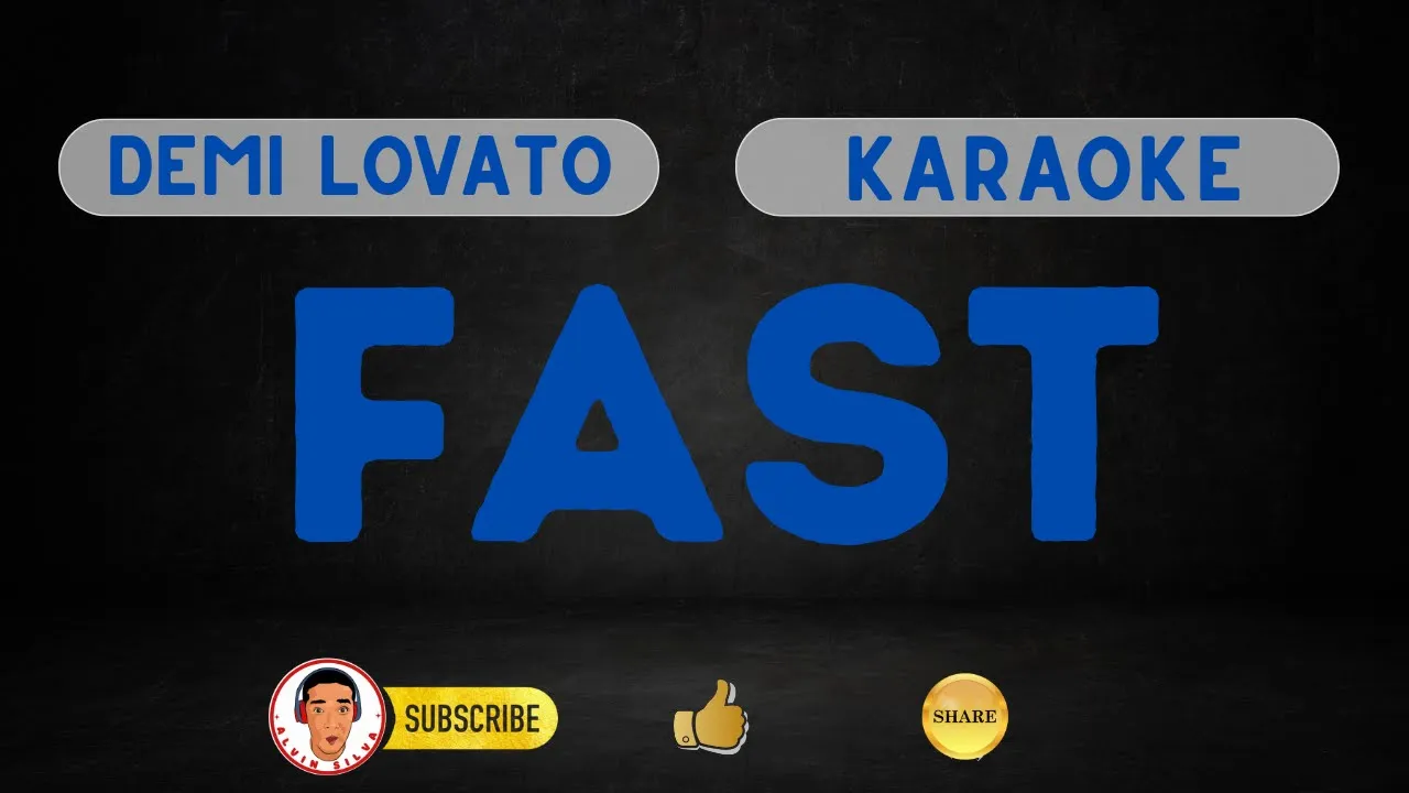 FAST | Demi Lovato | Karaoke FAST | Demi Lovato | Karaoke