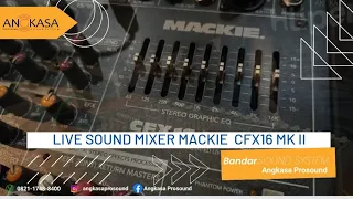 Download Live Sound Mixer Mackie CFX 16 MKII MP3