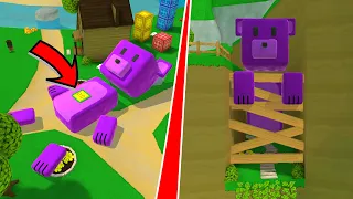 TOMBOL BERUANG UNGU RAKSASA DI SUPER BEAR ADVENTURE