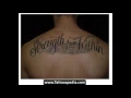 tattoo quotes for men about strength
