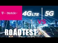 T-Mobile 5G VS 4G LTE Road Speed Test