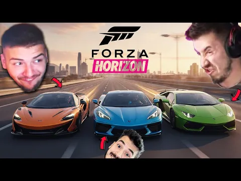 Video Thumbnail: Forza Horizon cu Amicii | Bugetul = Cati cai PUTERE are FIECARE la MASINA