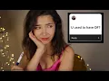 4K ASMR Answering Your Assumptions About Me page turning writing
