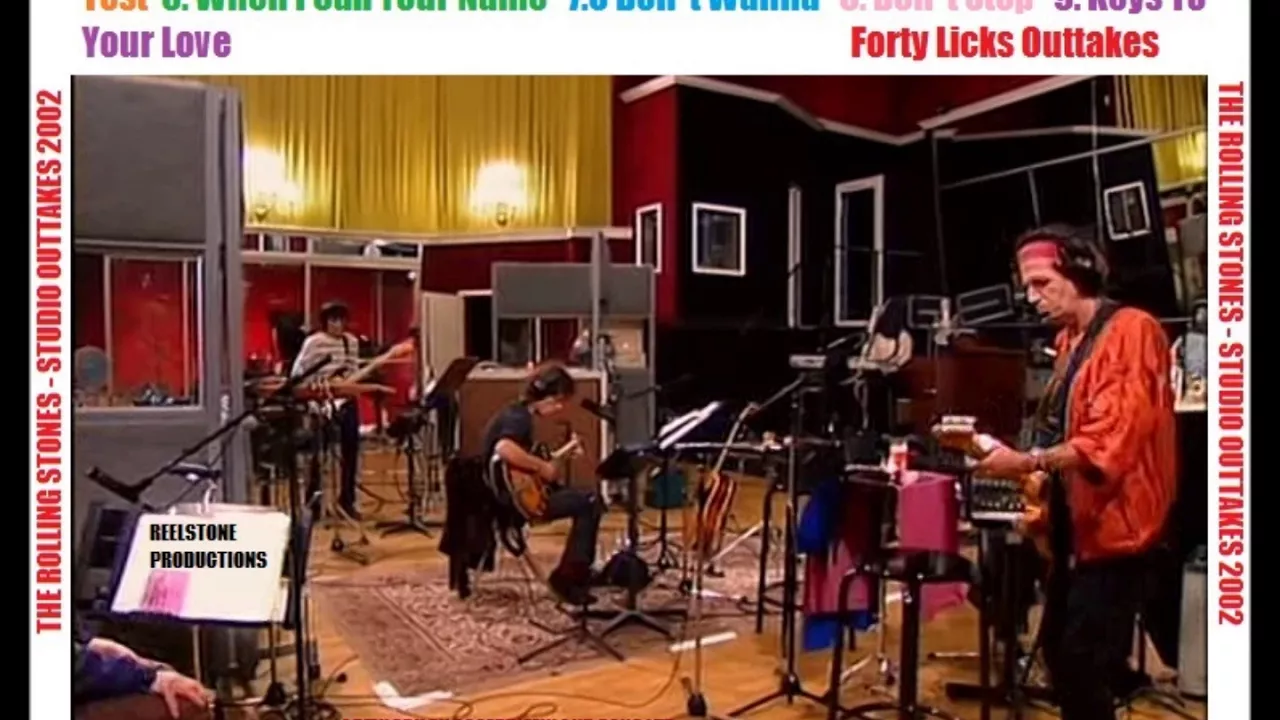 THE ROLLING STONES - Forty Licks Outtakes 2002