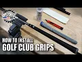 How To Regrip Golf Clubs Easy Golf Grip Install