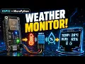 ESP32 MicroPython OLED Display with DHT11 Sensor Complete Tutorial