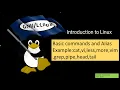 Alias and Edit commands vi vim tail head more less etc